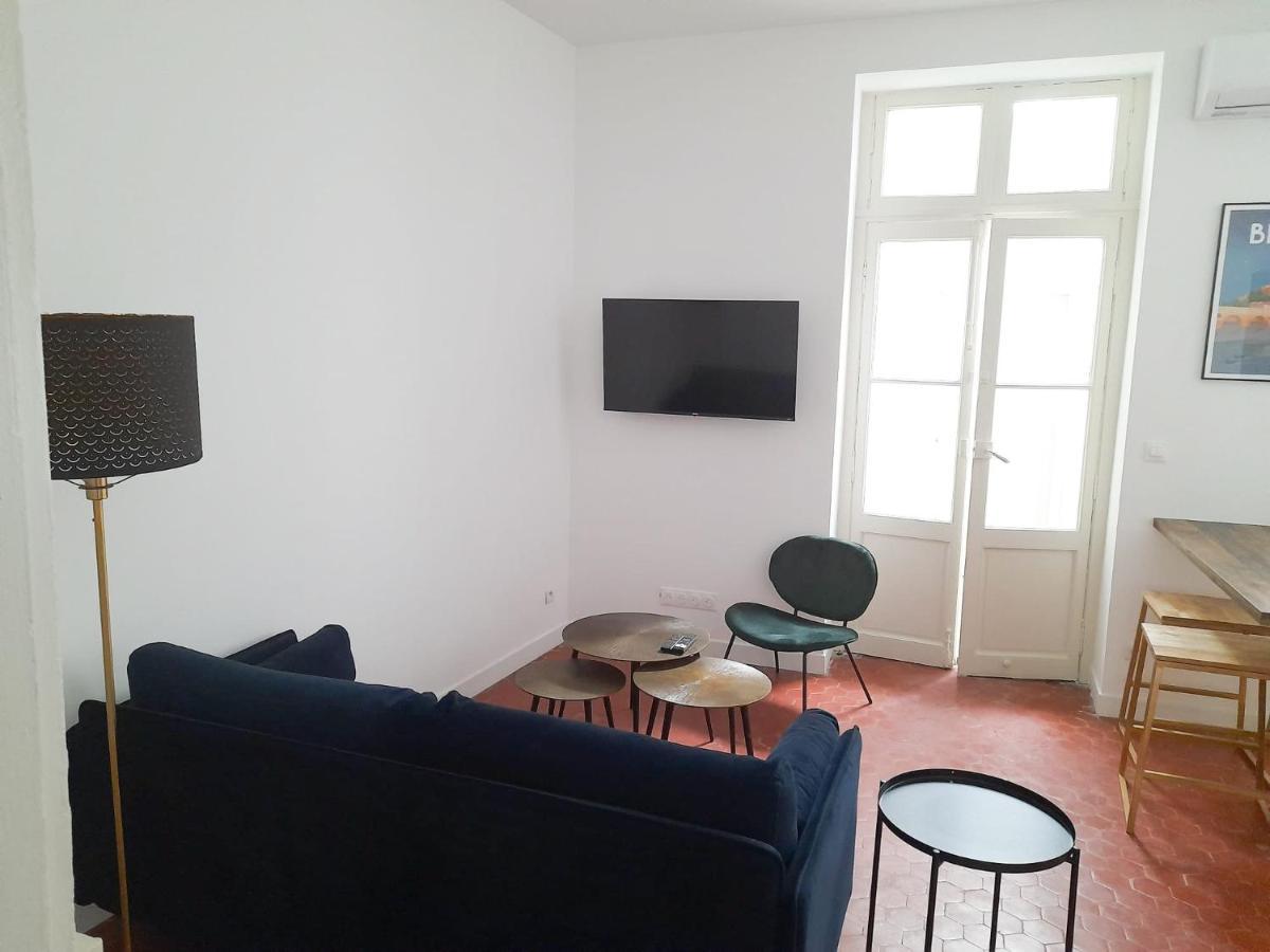 Bright And Modern 3-Bedroom Apartment, 90M2 With Air Condition, In 베지에 외부 사진